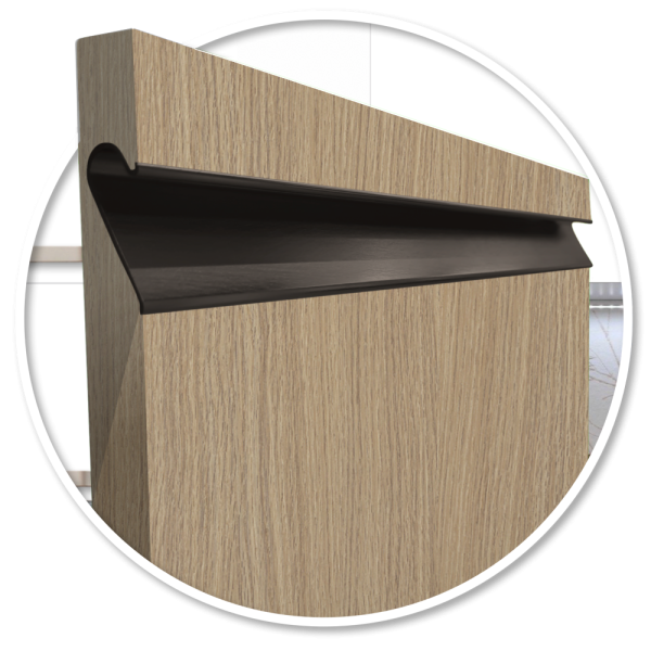 Wood-Chêne Aurore Fusion Noir