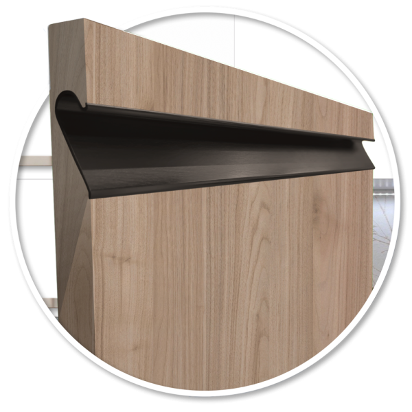 Wood-Chêne Clair Fusion Noir