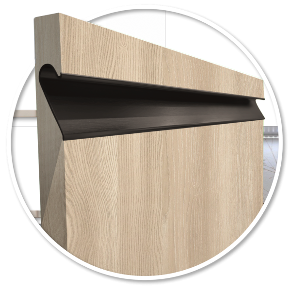Wood-Frêne Clair Fusion Noir