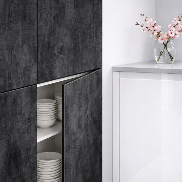 Metallo 04 Grafitt Luxe Standard 4 Chants