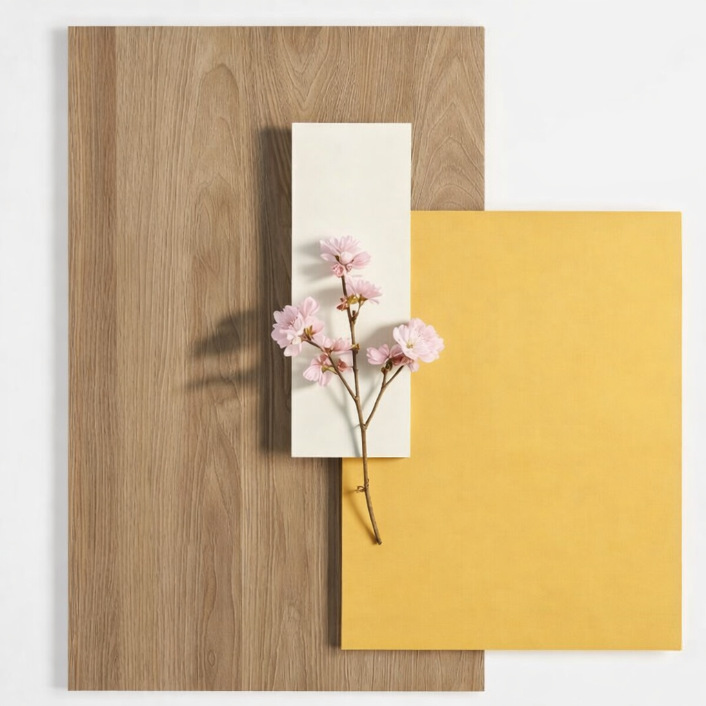 porte cuisine syncron effet bois et zenit mat