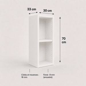 Meuble haut caisson 700 × 300 × 330 mm