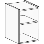 Caisson bas 800 × 450 × 580 mm sur mesure, livré à plat : miniature 1