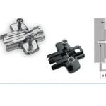 Charnière à plat · Hettich sensys · Base h=2 16mm gris : miniature 2