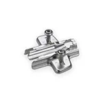 Charnière à plat · Hettich sensys · Base h=2 16mm gris : miniature 1