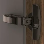 Charnière à plat · Hettich sensys · Charnière 110° noire : miniature 1