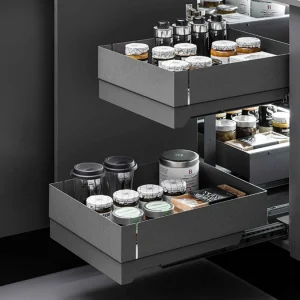 Coin design intérieur · Ext fly box rev anthracite* · 450 mm, vue du produit