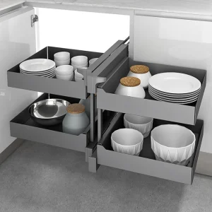 Coin design intérieur · Extractible compact hyper anthracite · 450 mm, vue du produit