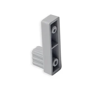Compléments · Barre aluminium bas · Support barre aluminium, vue du produit
