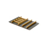 Range-couverts en bois · Alvic bicolor roble · Range-couverts · 900 mm : miniature 1