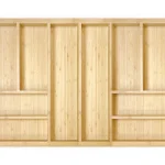Range-couverts extensible en bambou · finition bouleau · tiroirs 1 000 à 1 100 mm : miniature 1