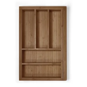 Range-couverts en bois · Bambu extensible · Nogal · 600 mm, vue du produit