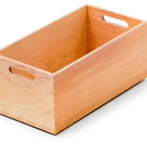 Boîte en bois 20 × 23 cm