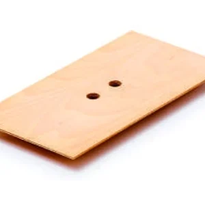 Couvercle de boîte en bois 46 × 24 cm