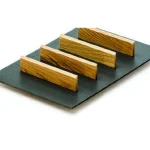Range-couverts en bois · Evol. int. bicolor roble · Range-couverts · 400 mm : miniature 1
