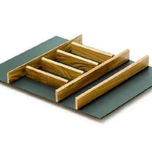 Range-couverts en bois · Evol. int. bicolor roble · Range-couverts · 700 mm, vue du produit