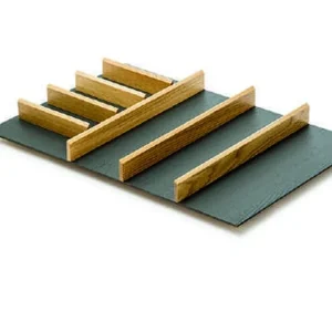 Range-couverts en bois · Evol. int. bicolor roble · Range-couverts · 800 mm, vue du produit