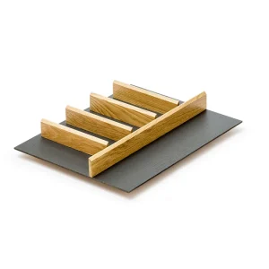 Range-couverts en bois · Evolution bicolor roble · Range-couverts · 450 mm, vue du produit