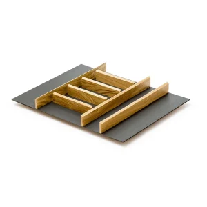 Range-couverts en bois · Evolution bicolor roble · Range-couverts · 700 mm, vue du produit