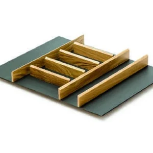 Range-couverts en bois · Merivobox bicolor roble · Range-couverts · 900 mm, vue du produit