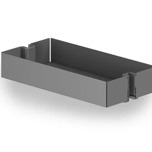 Intérieurs amovibles · Hyper · Panier colonne antidérapant anthracite* · 300 mm, vue du produit
