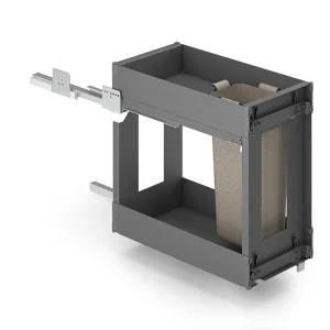 Intérieurs amovibles · Hyper · Panier porte-bouteilles antidérapant anthracite · 300 mm, vue du produit
