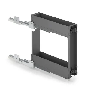 Intérieurs amovibles · Hyper · Porte bouteilles antidérapant anthracite · 150 mm, vue du produit