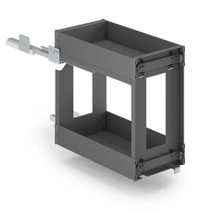 Intérieurs amovibles · Hyper · Porte bouteilles antidérapant anthracite · 300 mm, vue du produit