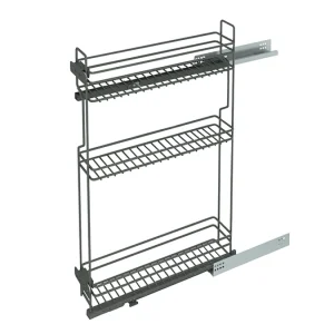 Intérieurs amovibles · Ottocent · Porte bouteille frein h800 anthracite · 150 mm, vue du produit