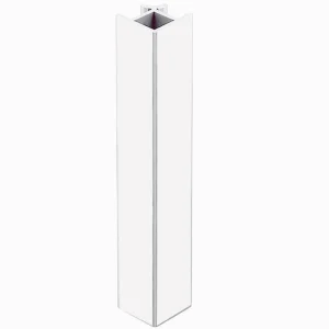 Plinthes · PVC blanc mat · Angle 90º · 150 mm, vue du produit