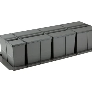 Recyclage · Poubelle casserolier · Cubes 9xl · 1200 mm, vue du produit