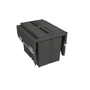 Recyclage · Poubelle porte coulissante · Haut h 304 mm · 304 mm × 450 mm, vue du produit