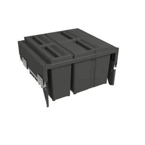Recyclage · Poubelle porte coulissante · Haut h 304 mm · 304 mm × 600 mm, vue du produit
