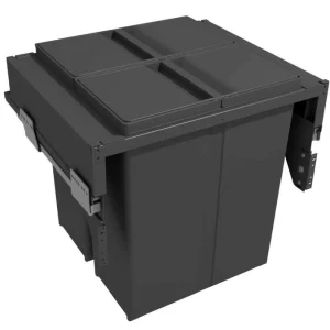 Recyclage · Poubelle porte coulissante · Haut h506 · 506 mm × 600 mm, vue du produit