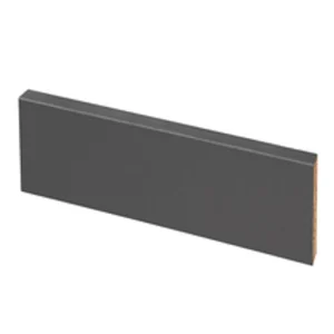 Tiroir à plat · Evolution · Dos mélaminé de tiroir gris plomb · 63 mm × 1200 mm, vue du produit